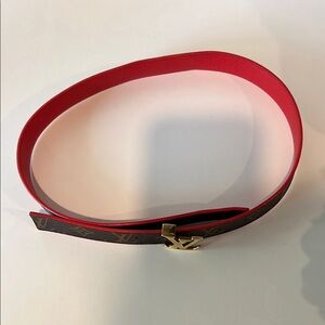 Stylish Red and Brown Belt